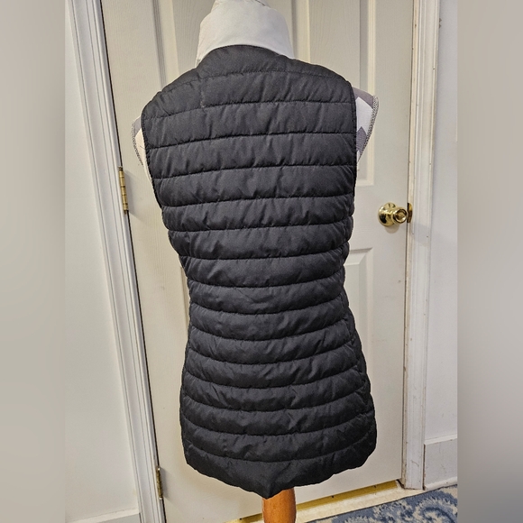 Maurices Gray Chevron Bubble Vest - Picture 2 of 7